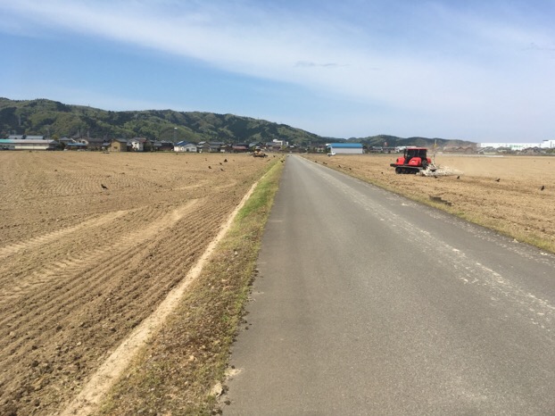 2017年ふくい夏の新そば（春まき）の播種が福井市河合地区と丘陵地のそば畑で始まりました。