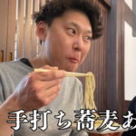 手打ち蕎麦あかり（富山：入善町）では、福井県内の在来種のみを使用した自家製粉十割の「生きた蕎麦」が味わえる。