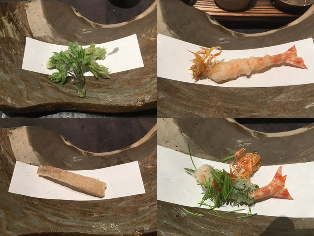 姫路魚町の天麩羅 團（だん）は、斬新な天ぷらと粗挽き手打ち蕎麦が楽しめる。