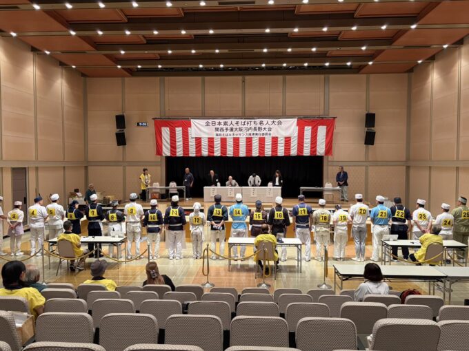 全日本素人そば打ち名人大会 関西(河内長野)予選とは?名人への第一歩となる熱き挑戦の舞台。