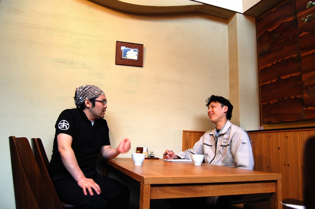 蕎麦屋 十九　徳山さんと